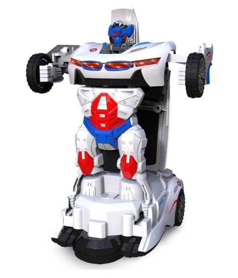 TOY CENTRAL Automatic Bump & Go Robot Deformation Car Model for Kids ...