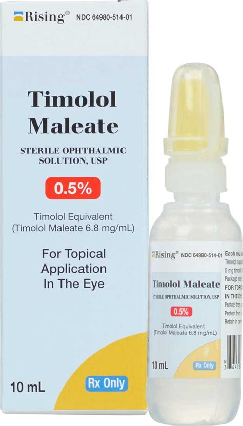 Timolol Maleate Ophthalmic 0.5% Generic (brand may vary) - Safe.Pharmacy|Eye | Dog Rx | Pet