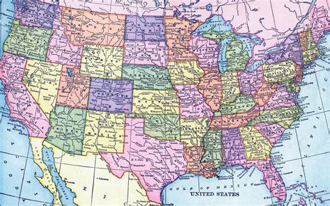 Printable Road Map Of Western United States