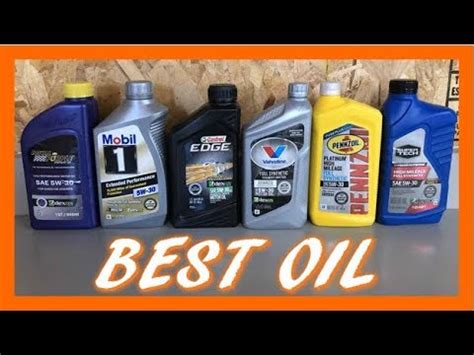 Synthetic Motor Oil Comparison | Which Engine Oil is Best? - YouTube