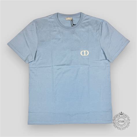 DIOR CD ICON T-SHIRT - BLUE