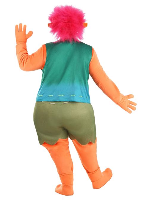 Trolls Plus Size King Peppy Costume for Adults