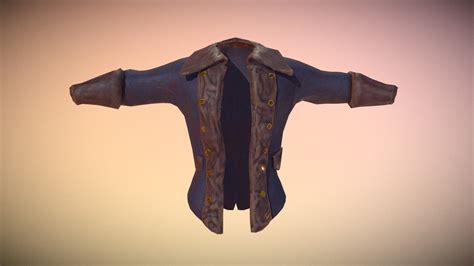 Free Pirate Coat - Download Free 3D model by Filip (@filip.hans.nyberg) [55fb79a] - Sketchfab