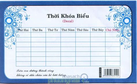 Thời khóa biểu điều chỉnh - Áp dụng từ ngày 19/08/2013