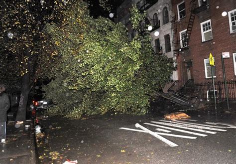 Hurricane Sandy Causing Widespread Flooding and Damage in New York - DER SPIEGEL