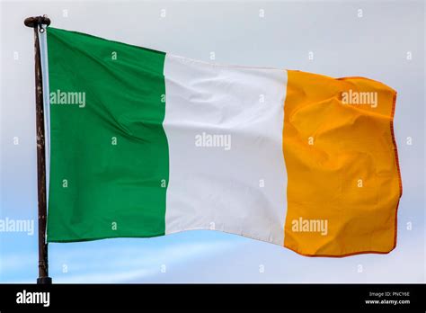 The flag of the Republic of Ireland Stock Photo - Alamy