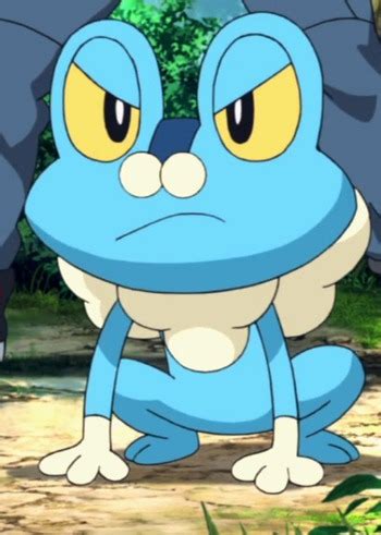 Ash's Froakie | Anime-Planet