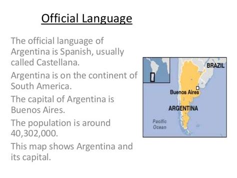 Argentina powerpoint spanish