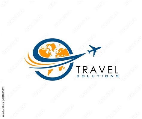 Travel logo Stock Vector | Adobe Stock