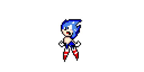 Super sonic pixel art