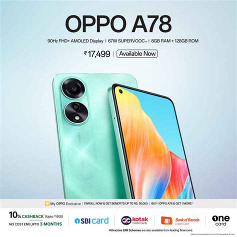 Oppo A78 launched in India with Snapdragon 680 SoC: Price and features | Digit