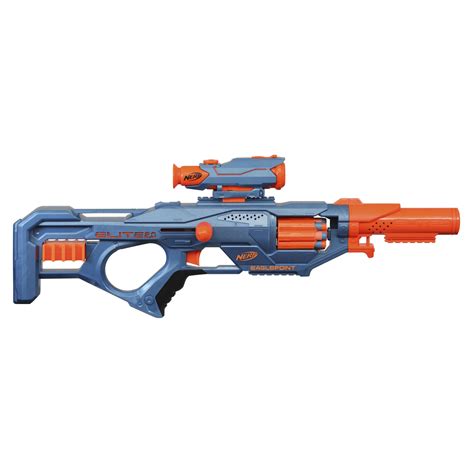 Buy NERF Elite 2.0 Eaglepoint RD-8 Blaster - 8-Dart Drum, Detachable and Barrel, 16 Official ...