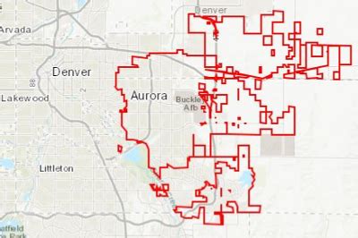 Maps Of Aurora Colorado