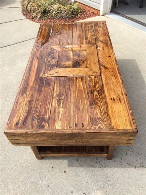 Rustic coffee table by AWRestoration on Etsy