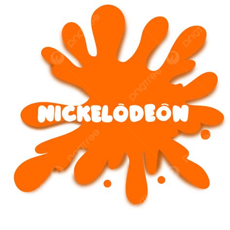 Nickelodeon Logo With Oil Splash Background, Nickelodeon Text ...