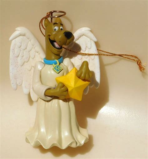 VTG 1999 SCOOBY DOO ANGEL Xmas Ornament HANNA BARBERA #HannaBarbera | Xmas ornaments, Scooby doo ...