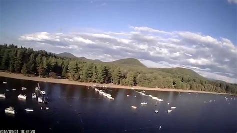 Halfmoon Beach, Piseco Lake, Arietta NY - YouTube