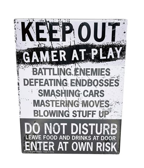 Keep Out-Gamer at Play | The One Stop Fun Shop