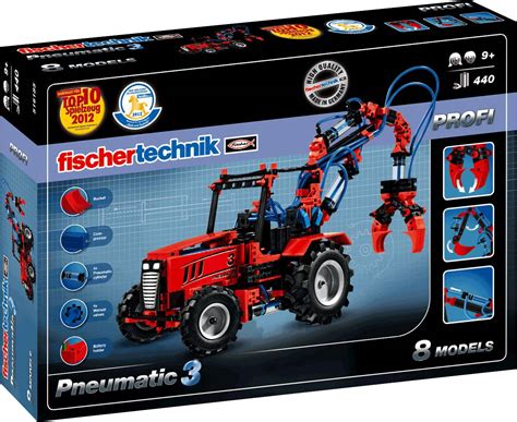 fischertechnik 516185 PROFI Pneumatic 3 Mechanical Science, Electronics Science kit 9 years and ...