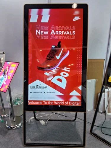 Digital Standee - A Shape Digital Signage Manufacturer from New Delhi