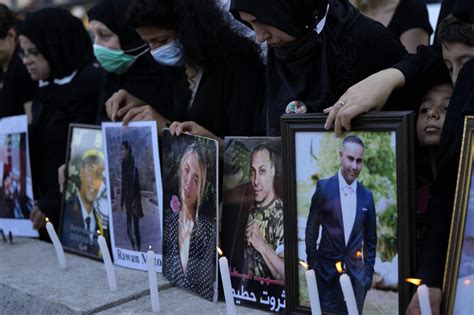 A year later, Beirut blast victims push leaders for justice - The Mainichi