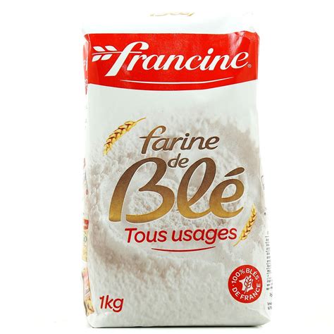 Livraison à domicile Francine Farine de blé, type 45, 1kg