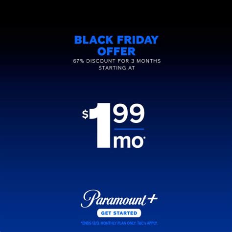 Paramount+ Black Friday Deal: $1.99/Month for 3 Months - Mama Cheaps®