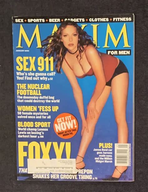 ACTRESS LAURA PREPON Jan 2001 MAXIM Men’s Celebrity Magazine “That 70’s Show” £7.77 - PicClick UK