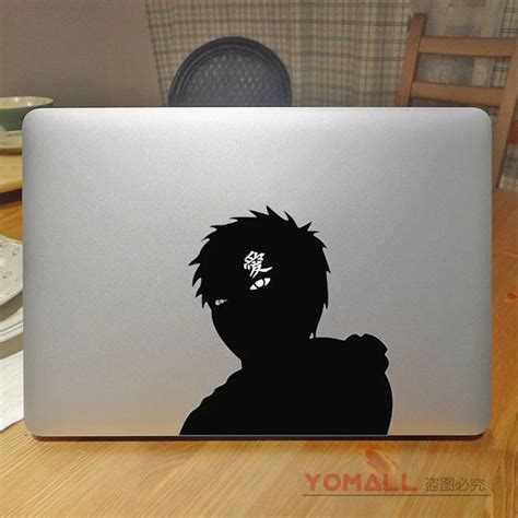 Naruto Gaara Anime Cartoon Laptop Decal Sticker for Apple Macbook ...