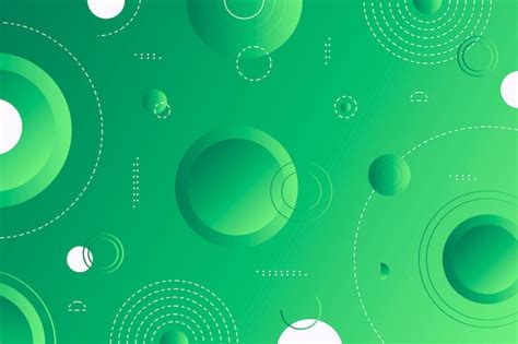 Free Vector | Green abstract geometric wallpaper