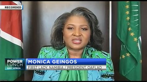 Namibia’s First Lady Monica Geingos on closing the gender gap - CNBC Africa