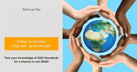 IEEE SA - World Standards Day Virtual Trivia Hour