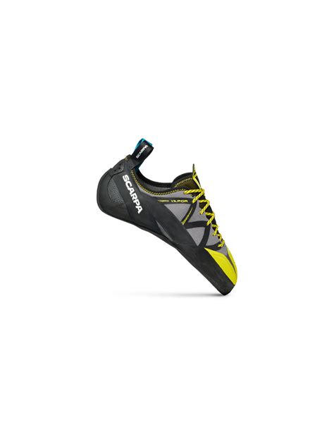 Scarpa | Vapor Lace | Smoke/Yellow | Climbing Shoes | Shop NOW