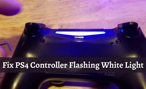 Fix PS4 Controller Flashing White Issue [Quick Guide 2022]