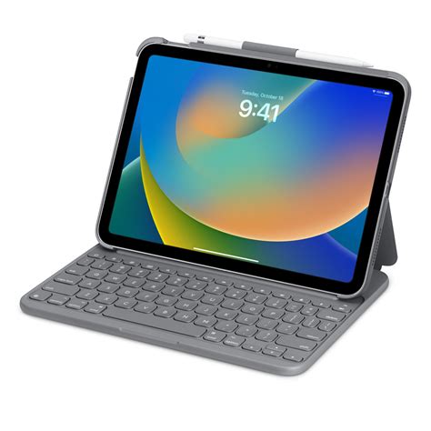 Logitech Slim Folio Keyboard for iPad (10th generation) - Business ...