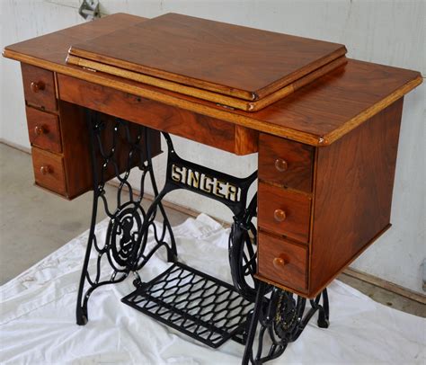 Antique Singer Sewing Machine - Furniture Repair and Restoration