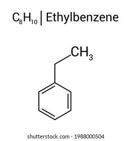 23 Ethylbenzene chemical structure 이미지, 스톡 사진 및 벡터 | Shutterstock