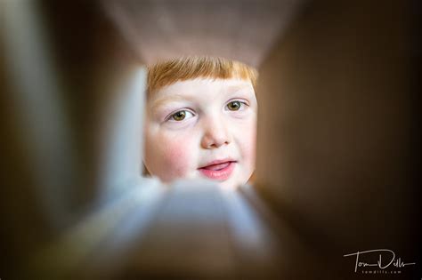 Edison at the End of the (Brio Train) Tunnel on Mother’s Day 202 | Tom Dills Photography Blog