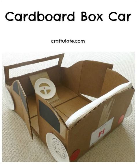 Cardboard Box Car - Craftulate