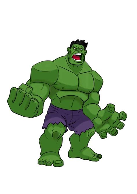 Hulk Fist Drawing | Free download on ClipArtMag