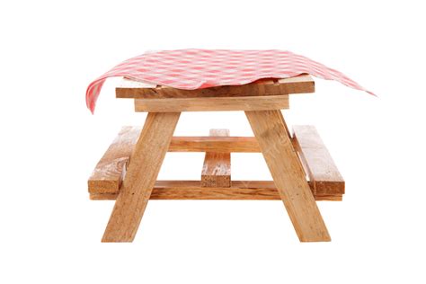 Empty Picnic Table With Tablecloth Picnic, Picnic, Red, Empty PNG Transparent Image and Clipart ...