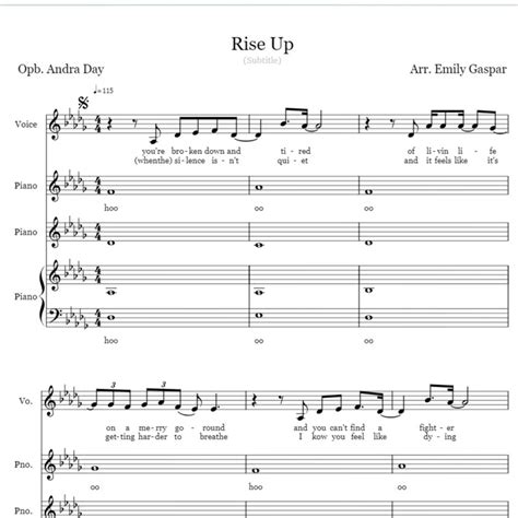 Andra Day Rise Up Chords / Rise Up Chords By Andra Day Ultimate Guitar ...