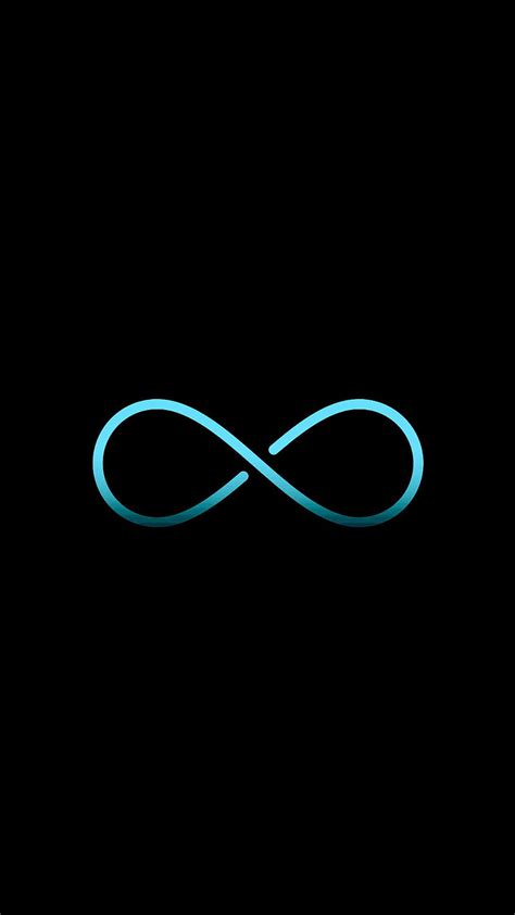 Blue Infinity Sign Wallpaper