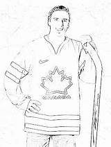 Sidney Crosby Colouring Pages Sketch Coloring Page sketch template