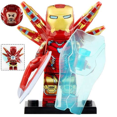 New Iron Man Mark 85 (Final Fight) Marvel Avengers Endgame Lego Minifigures Toy - Figures