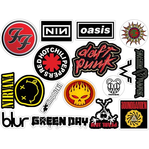 90s Band Logos