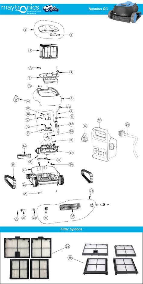 Dolphin Pool Cleaner Parts Diagram | Webmotor.org