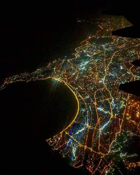 Mumbai as seen from the Night Sky Photo : Arun Iyer | Incredible india ...