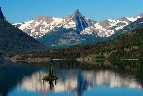 "GLORIOUS REFLECTION"-SAINT MARY'S LAKE-GLACIER NATIONAL PARK-MT : Photos, Diagrams & Topos ...