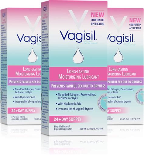 Amazon.com: Vagisil Prohydrate Internal Vaginal Moisturizer, Gel & Lubricant for Women ...